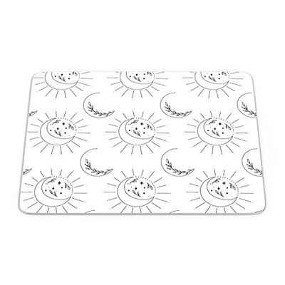 Questo Casa, Tappetino per mouse con stampa digitale, antiscivolo, per ufficio, dimensioni: 22 x 18 cm