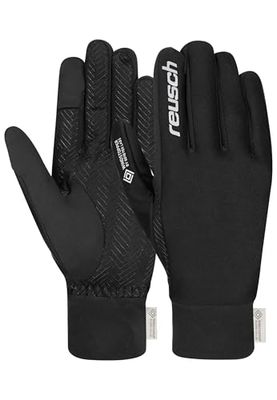 Reusch Karayel WINDSTOPPER® TOUCH-TEC guanti multisport unisex antivento e molto traspiranti per uomo e donna compatibili con il touchscreen per il funzionamento di telefoni cellulari e tablet