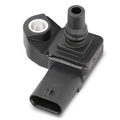 Frankberg Oplaaddruksensor zuigbuisdruk compatibel met 1-serie E81 E87 2004-2012 3-serie F30 F80 2011-2018 5-serie E60 2005-2009 X1 E84 2009-2015 M.i.n.i R56 2009 10-20 13 Vervanging 7804742