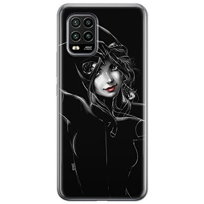 ERT GROUP Handyhülle für Xiaomi MI 10 LITE Original und offiziell Lizenziertes DC Muster Catwoman 002 optimal an die Form des Handy angepasst, hülle aus TPU