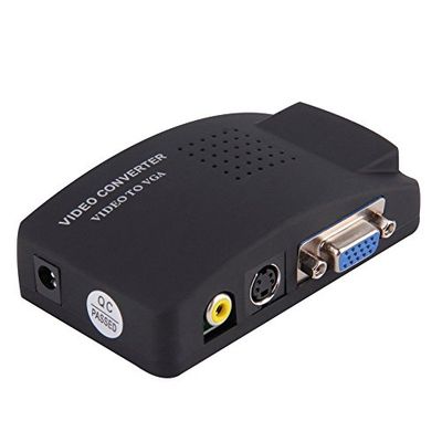 Video-adapter AV, Rca, S-video op VGA, voor monitor en projectoren