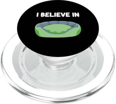 Las camas para perros «I Believe in Dog» duermen cómodamente, lindos y descansan a salvo PopSockets PopGrip para MagSafe