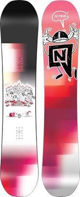 Nitro Snowboards Team Pro MK BRD 25 pour garçon Freestyleboard, Twin, Cam-Out Camber, All Terrain