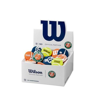 Wilson RG Dampeners Box 2022, Tennis Dampener Unisex-Adult, Blue, 50 Pezzi