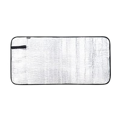 Tatonka Coussin d'assise en Aluminium 45 x 90 cm – Coussin de siège Pliable avec Surface en Aluminium pour Une Assise Chaude Lors de la randonnée, du Trekking, du Camping ou de la Marche
