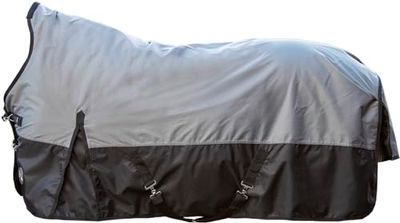 HKM Providence Couverture de cheval Prune/Noir 125 cm
