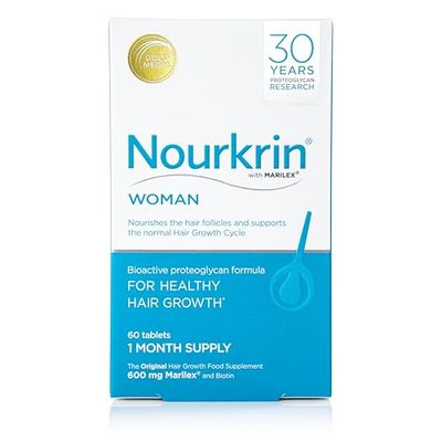 Nourkrin Woman Tablets (1 Month Supply), Multicoloured, 60 count