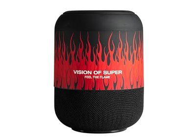 Celly, Bluetooth-luidspreker VOS Collection, bluetooth-luidspreker met een bereik van 10 m en vermogen 5 W, autonomie 8 uur, bluetooth-luidspreker met universele afstandsbediening, compatibel met alle