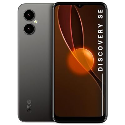 SPC Discovery SE – Smartphone de 3+32GB, Pantalla 6.5” HD+, desbloqueo Facial, 4G, Doble cámara Trasera 13MP con IA, batería 4500 mAh con Carga inversa, Android 13 – Color Dark Matter