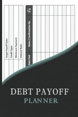 Debt Payoff Planner: Simple Debt Payoff Tracker, 120 Pages, 6x9"