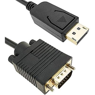 BeMatik - DisplayPort Câble VGA mâle à mâle 3 m
