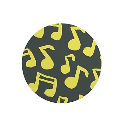 Questo Casa, Round Digital Printed Mouse Pad, Non-Slip Base, for Office and Home, Diameter:22cm