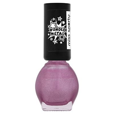 Miss Sporty Wonder en métal Vernis à ongles, 7 ml, Super Violet