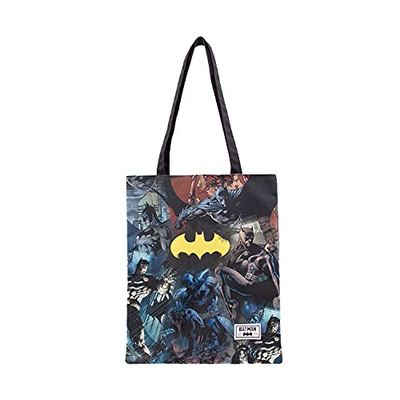 DC Comics Batman Darkness-Bolsa de la Compra Shopping Bag, Multicolor, 33 x 40 cm