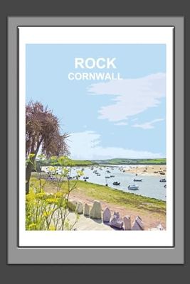 Rock Cornwall Notebook: Cornish Blank lined Notebook, Journal Gift Book, Kernow Planner Padstow