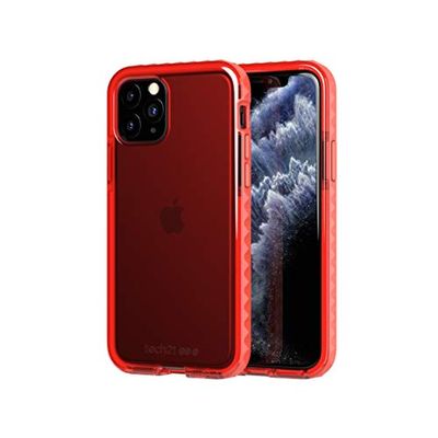 tech21 EVO Rox - Funda para Apple iPhone 11 Pro con protección contra caídas, Color Naranja