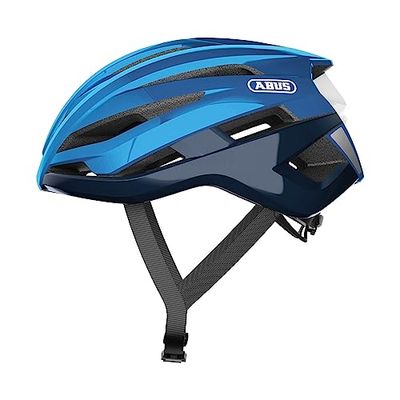 ABUS STORMCHASER, Casco da Bicicletta. Unisex-Adulto, Blu (Steel Blue), L