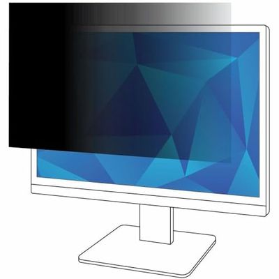 3M Privacy Filter. 19.5 inch privacy screen. Widescreen 16:9 desktop LCD Monitor. Anti Glare. Protect your data from visual hacking.
