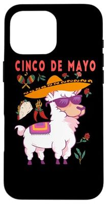 Cinco De Mayo Llama messicano Fiesta Party Pinata Donna Uomo Custodia per iPhone 16 Pro Max