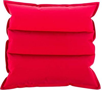 CAO 40 x 40 cm Almofada insuflável de TPU 'unissexo, vermelho