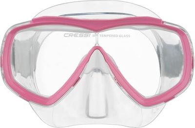 Estrella Jr Txle Strap Mask Clear/Pink