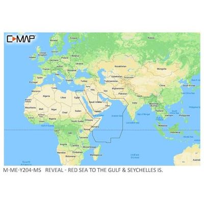 C-MAP me-y204 micro SD z adapterem