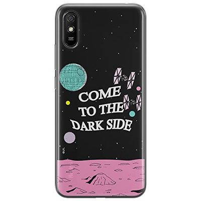 ERT GROUP etui na telefon Xiaomi REDMI 9A, case oryginalny i oficjalnie licencjonowany przez Star Wars, wzór Gwiezdne Wojny 037, optymalnie dopasowane, plecki z TPU
