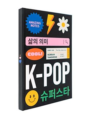 Premium notitieboek K-Pop Superstar - A5 notitieboek - 180 pagina's