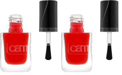 Catrice Cosmetics Gel Affair Nail Lacquer Vernis à Ongles, Longue durée, Facile à enlever, Brillant, Intense (10,5 ml) (Lot de 2)