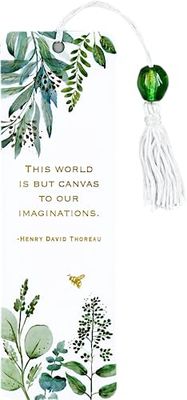 Eucalyptus Beaded Bookmark