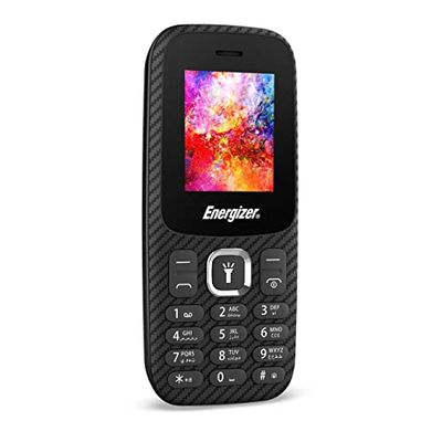 Energizer - Mobile E13-2G - Arabic Keypad Phone - Dual Sim Cell Phone (Mini SIM) - Black