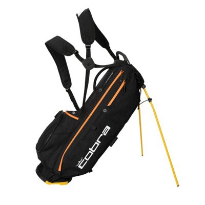 Cobra Golf 2022 Ultralight Pro - Borsa con supporto (nero-oro fusion, taglia unica)