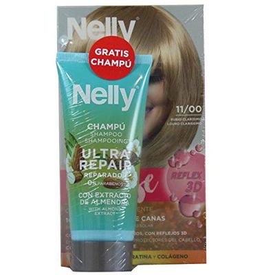 PARAFARM Nelly Creme Intense Tinte. 11/00 Biondo CHIARISSIMO +, Neutro, Estándar