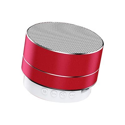 Draagbare bluetooth-luidspreker, mini bluetooth luidspreker voor buiten, draadloze bluetooth-luidspreker met tws, rijk bass hd stereogeluid voor thuis, buiten, rood