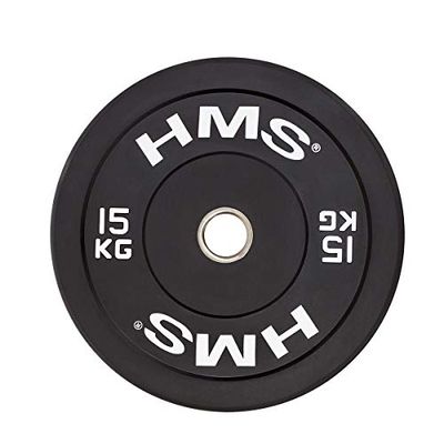 HMS Unisex's 17-61-017 5907695520361 OLIMPIC Plate-Bumper, Zwart, One Size