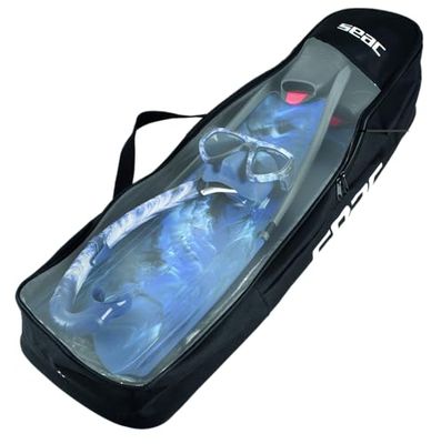 SEAC Apnea, Sac en bandoulière pour Palmes Longues, 95 x 21 x 16 cm