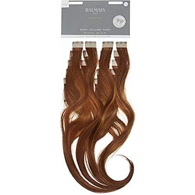 Balmain Easy Volume Tape Extensions Human Hair 20-Pieces, 55 cm Length, 6G.8G Dark Gold Blonde, 82 g