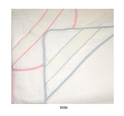 Duffi Baby 1149-06 ręcznik kąpielowy z haftem krzyżykowym, 70 x 70 cm