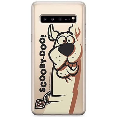ERT GROUP Custodia per Samsung S10 5G originale e ufficiale Scooby DOO 009 con licenza Scooby DOO 009, perfettamente adattata alla forma del telefono cellulare, parzialmente trasparente