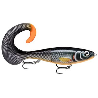 Rapala - Esca da Pesca Artificiale Spinning X-Rap Otus - Esca di Simulazione Acqua Dolce Corpo ABS e Coda Snodata in PVC - Profondità di Nuoto 0.5-1m - 17cm/40g - Prodotta in Estonia - Halloween