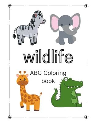 WildLife ABC Coloring book
