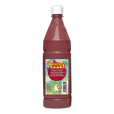 Tempera liquida jovi escolar 1000 ml marron