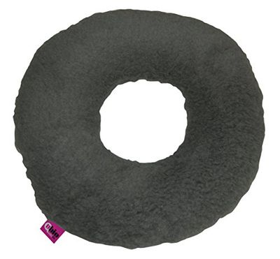 Ubio Coussin Aseptisé Rond avec Trou Gris