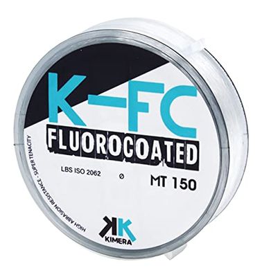 KIMERA MT 150, K-FC Fluorocoated Fil de pêche Mixte, Cristal, 0.20