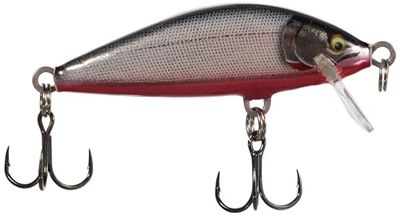 Rapala - Leurre de Pêche Countdown Elite - Matériel de Pêche avec Construction Balsa - Leurre d'Eau Douce Coulant - Profondeur de Nage 0,9m - Taille 5,5cm / 5g - Fabriqué en Estonie - Gilded Red Belly