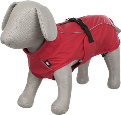 TRIXIE Impermeabili - Impermeabile Vimy, S, 35 cm, Rosso