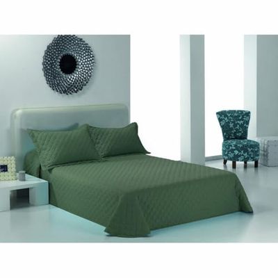 Hosteline Sprei Retro grijs parelgrijs bed 180 cm (3 stuks)