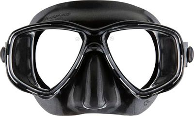 Cressi Marea Mask -Masque pour la Plongée et Snorkelling, Noir/Noir, Taille Unique, Unisexe Adulte