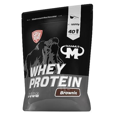 Mammut Nutrition Whey Protein, Brownie, petit-lait, protéines, shake de protéines, 1000 g