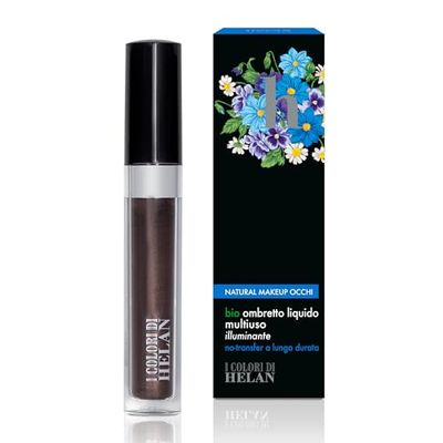 Helan I Colori di Helan - Ombretto Occhi Liquido Illuminante Multiuso Ideale come Blush Liquido, Terra Make Up Viso e Bronzer, Makeup no Transfer Lunga Durata, Ombretti Occhi Trucchi Donna Glow, 2,5ml